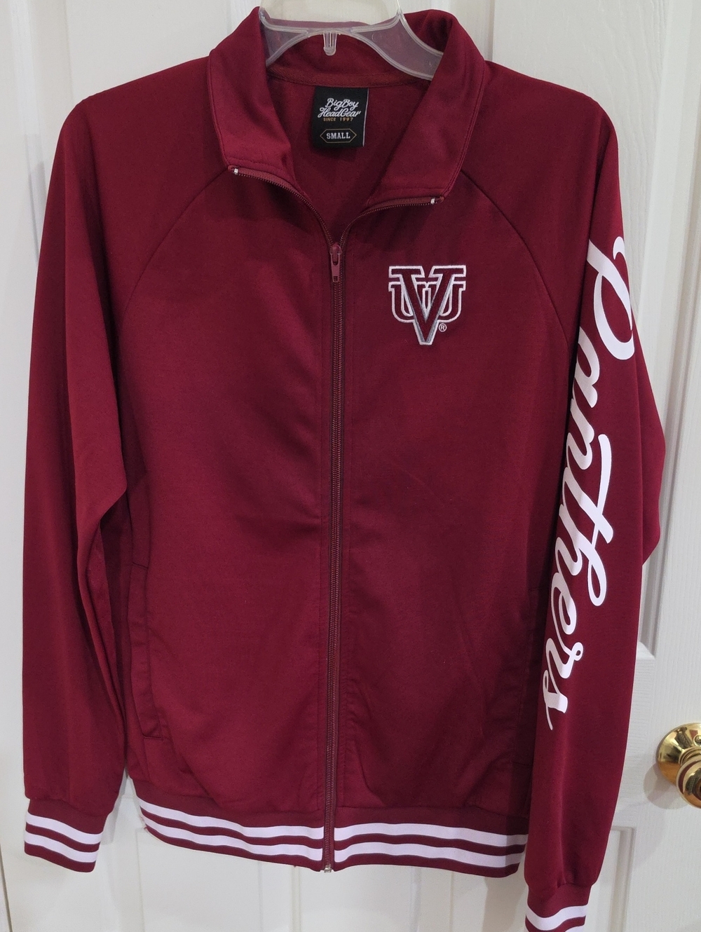 Big Boy Headgear Virginia Union University Panthers Track Jacket - Men's Small